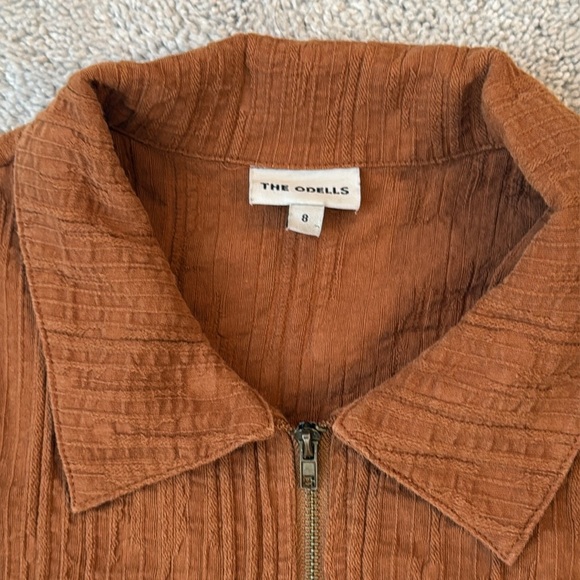 THE ODELLS Tamil Jumpsuit | Size 8 | Cardamom | Sold at Anthropologie - Picture 5 of 8